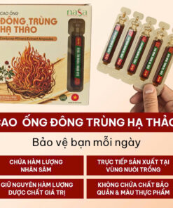 Cao Ống Đông Trùng Hạ Thảo - Hộp 10 ống 100ml